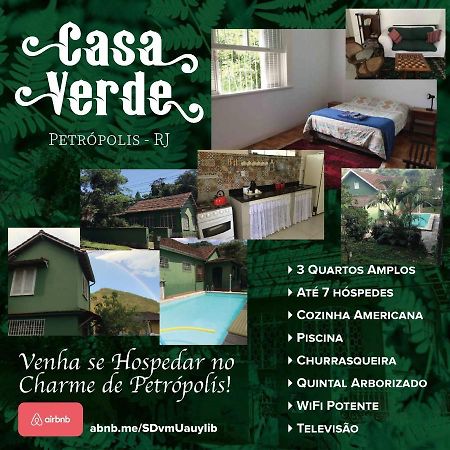 Casa Verde Em Petropolis Hotell Exteriör bild